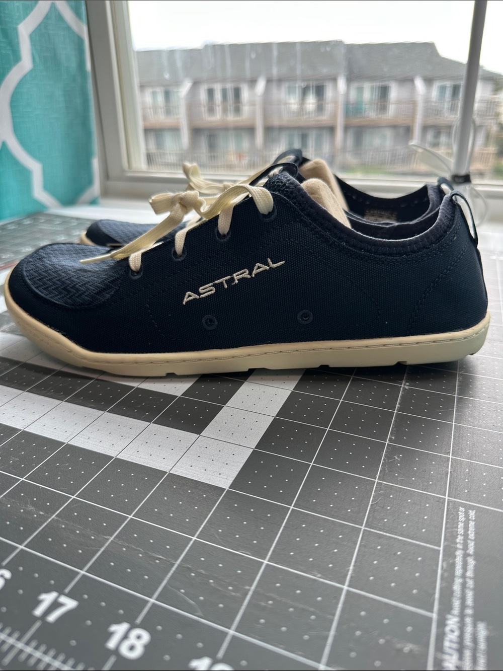Astral Women's Navy Athletic Sneakers with Cream Accents Size 11 NWT!
